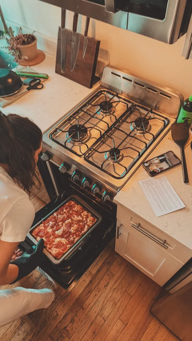 Cooking together over a video call — a Savor session